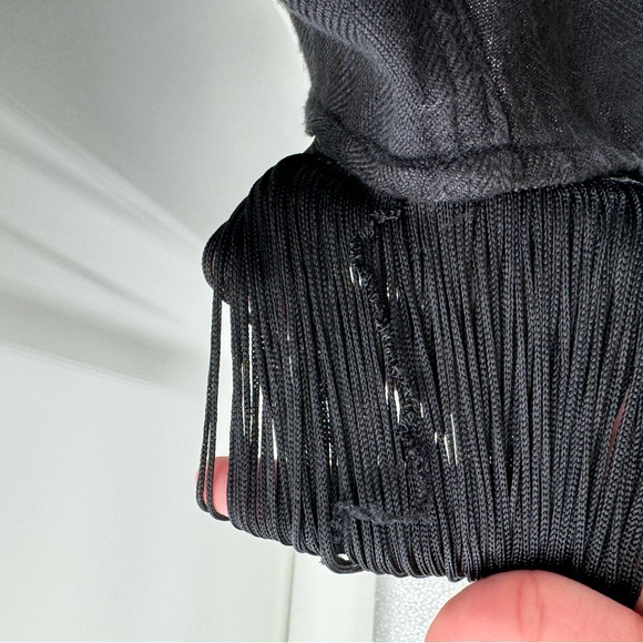 Rails Plaid Fringe Trim Dress Size Large - Picture 7 of 7